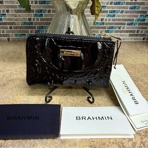 NWT Brahmin Anita classic Black wallet